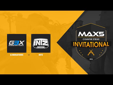 INTZ vs G3X - MAX5 Invitational CS:GO - Jogo completo