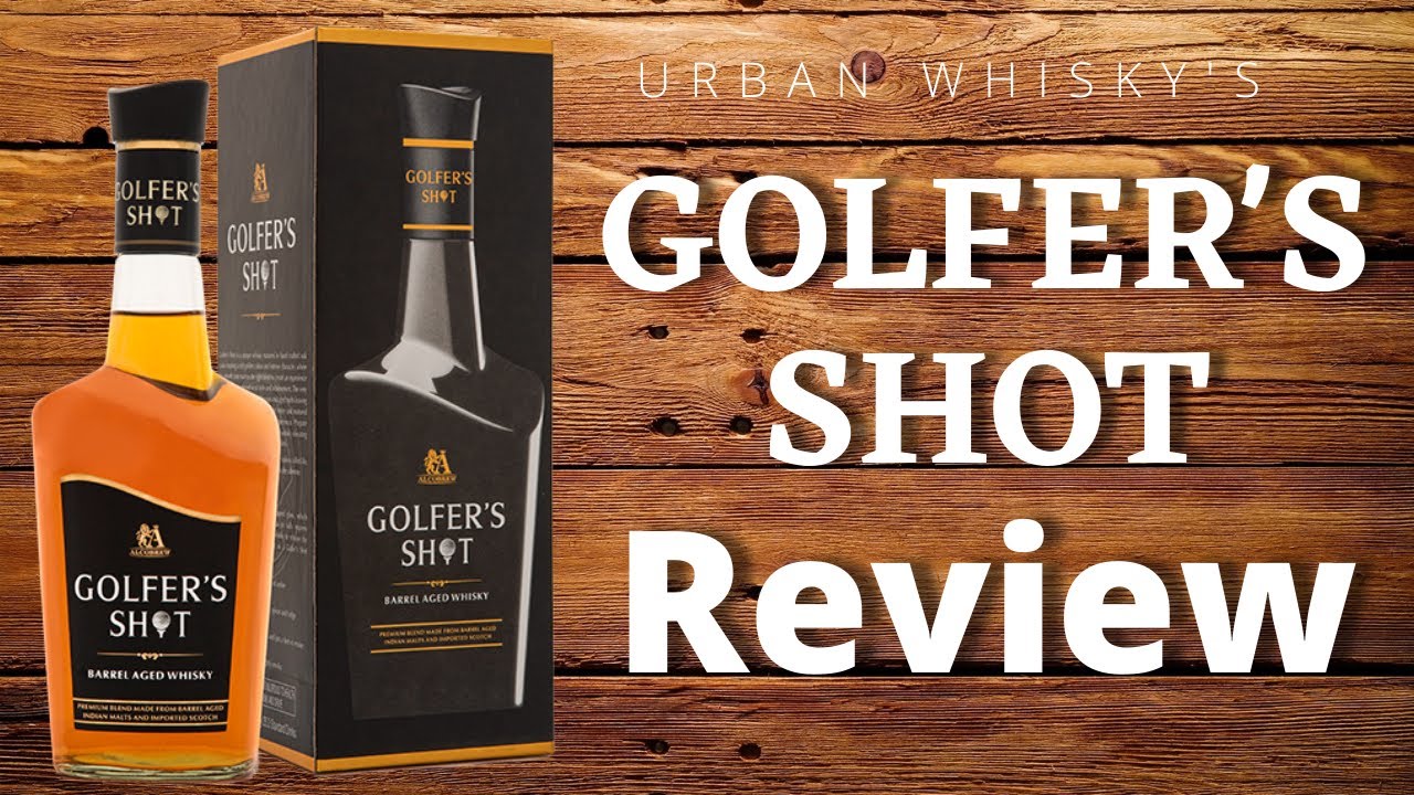 Golfer's Shot Whisky Review | Blended Whisky | HINDI | PRICE | TASTE | Detailed Review #URBANWHISKY