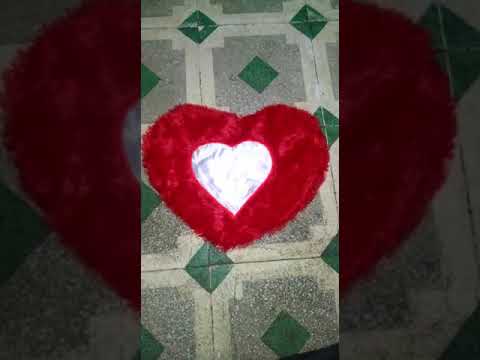 Sublimation Heart Shape Full Pillow ( Only Cover )