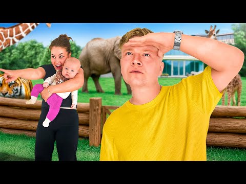 Vores første tur som familie