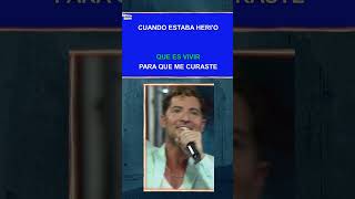David Bisbal canta &#39;Corazón partío&#39; de Alejandro Sanz #shorts