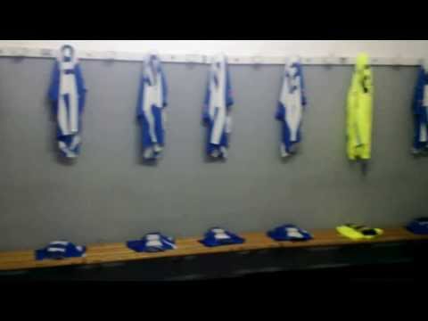 Vestuario primer partido oficial Olímpic Felanitx