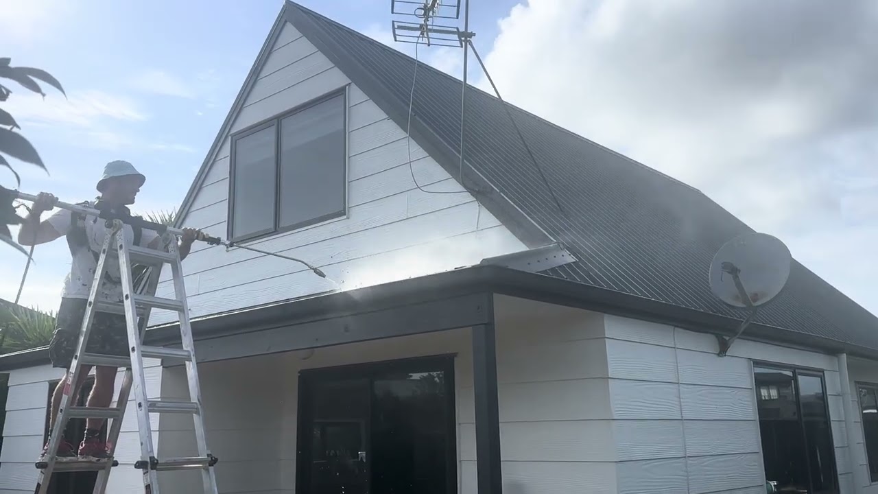 Professional Veranda Roof Water Blasting | Surface Preparation | Bay of Plenty