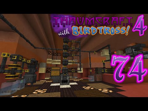 Thaumcraft 4.2.3.5 with Birdtross - E74 - Essentia Island (Modded Minecraft)