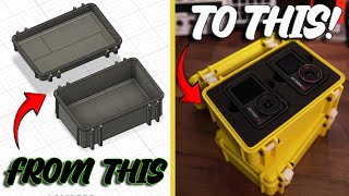 How I 3D Printed A Rugged Box For My Action Cameras