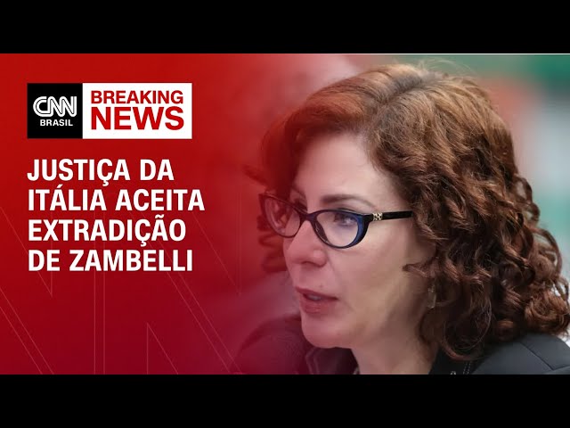 Justiça da Itália aceita extradição de Zambelli ao Brasil | LIVE CNN