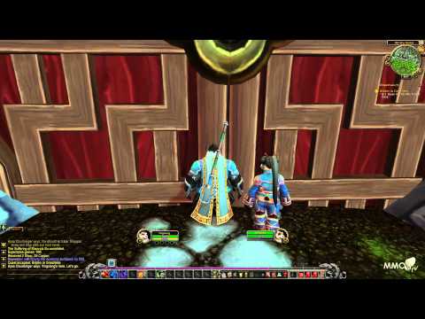 WoW: Mist of Pandaria Pandaren Monk starting area Gameplay Part 4 - MMO HD TV (1080p)