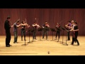 Brahms Hungarian Dance No. 5 arr. for 9 Violas