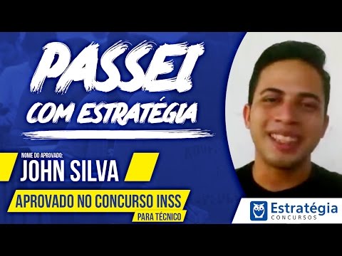 INTERVIEW | John Silva - Approved in the INSS technician competition 2016