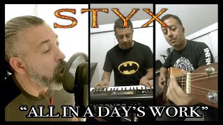 &quot;All in a Day&#39;s Work&quot; Styx | acoustic cover by NEW JERSEY