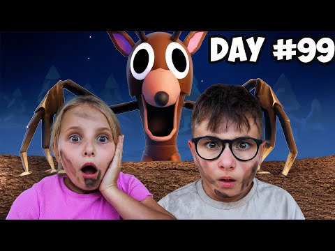 99 Nights in the Woods! ROBLOX in Real Life 🦌😱