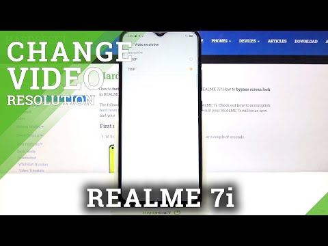 How to Change Video Resolution in REALME 7i – Video Adjustment