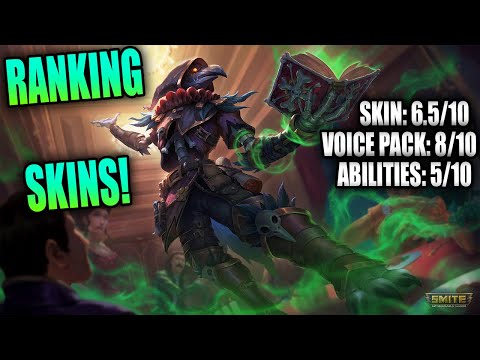 NEW SKIN REVIEW SYSTEM! UNDEAD JESTER THOTH REVIEW! - Masters Ranked Duel - SMITE
