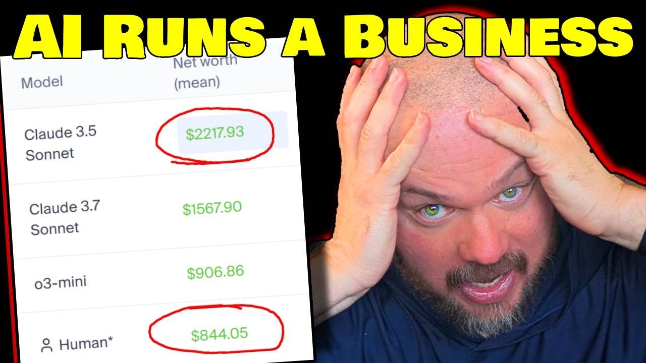 AI JUST BEAT humans at running a business...