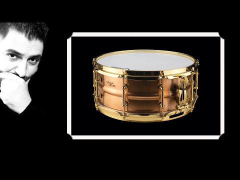 Rullante Steeldrum in Bronzo 14x5,5 - Equilibrato e versatile