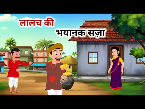 लालच की भयानक सज़ा | lalach ki bhayanak Saja | hindi moral stories | hindi kahaniyan