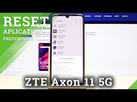 How to Reset App Preferences in ZTE Axon 11 5G – Restore App Preferences
