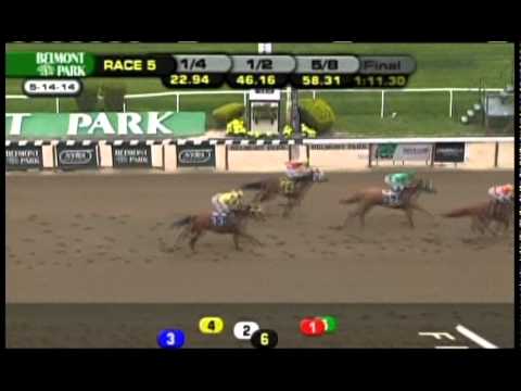 KILNOCKAGAIN wins at Belmont Park - May 14, 2014