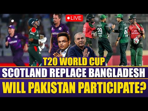 LIVE | India VS Bangladesh T20 World Cup Shock: Scotland Replace Bangladesh | Will Pakistan Play?