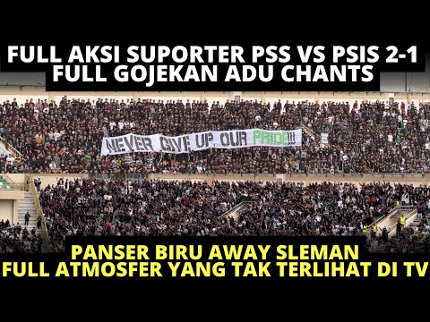 FULL AKSI BCS DUKUNG PSS VS PSIS DAN PANSER BIRU AWAY SLEMAN❗️ FULL ATMOSFER YANG TAK TERLIHAT DI TV