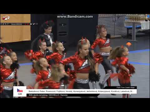 MICHELLE Karviná - Mistryně Evropy a ČR, II.vícemistryně Světa 2018