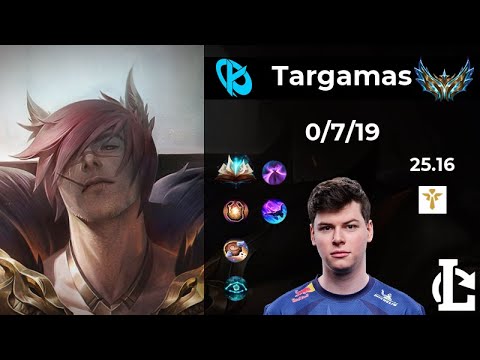 Sett SUPPORT - KC Targamas | Patch 25.16 EUW Challenger