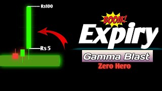 Gamma Blast Strategy | Expiry Day Trading Strategy | Zero Hero Trede | #stockmarketanalysis thumbnail