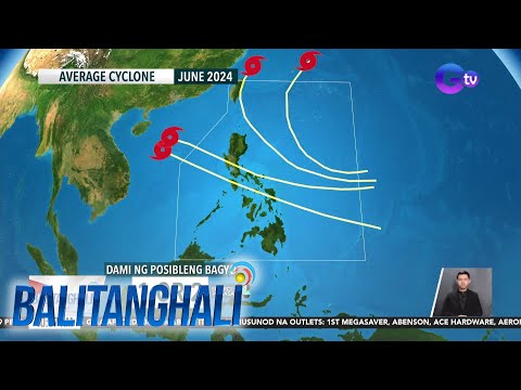 Weather update as of 10:57 AM (June 4, 2024) BT