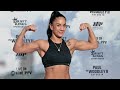 AMANDA SERRANO MAKES WEIGHT & FLEXES OFF FIT PHYSIQUE AHEAD OF FIGHT MIRIAM GUTIERREZ!