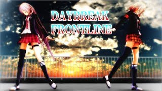 【MMD】DAYBREAKFRONTLINE 踊ってみた IA＆ONE／VOCALOID MikuMikuDance Dancing 「DAYBREAK FRONTLINE」by IA and ONE