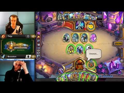 Thijs vs Bozzzton - Hearthstone Grandmasters Europe - Week 2