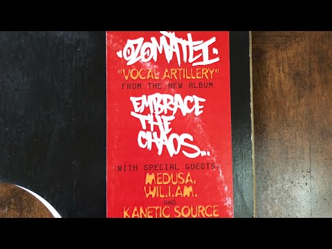 Ozomatli w Medusa, Will.i.am, Kanetic Source VOCAL ARTILLERY og vinyl single