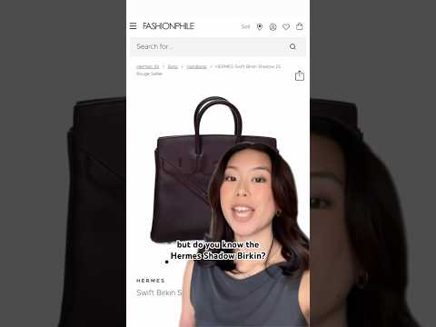 Rare Bag Spotlight: Hermes Shadow Birkin