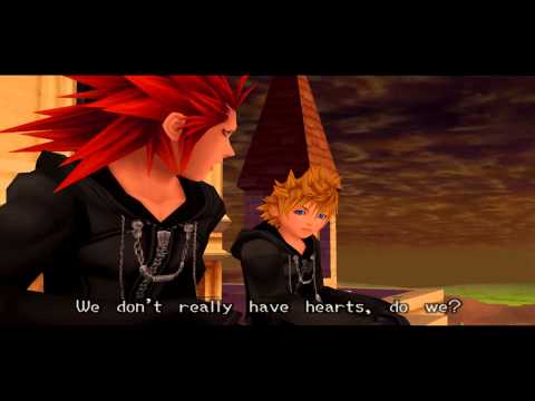 Kingdom Hearts II Final Mix: Roxas Battle and Cutscenes (Critical Difficulty, Level 48)
