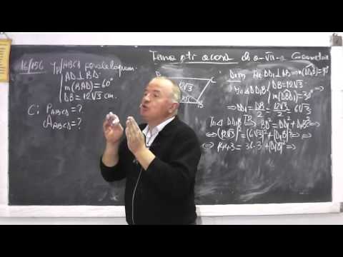 2/2 Lectia 883 Teorema Pitagora Inaltimii Catetei Perimetru Aria Triunghi Patrat Dreptunghi Clasa 7