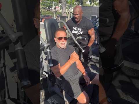 The World Greatest Training Partner…Arnold Schwarzenegger