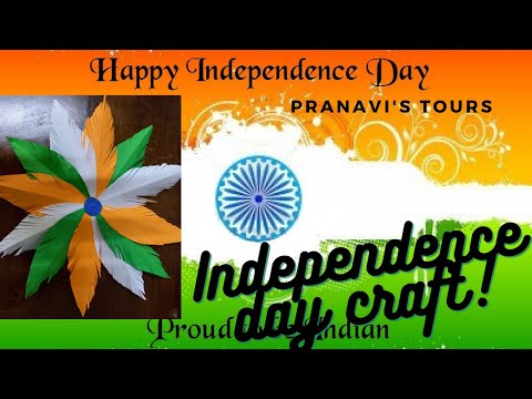 Independence day craft! || Pranavi's tours