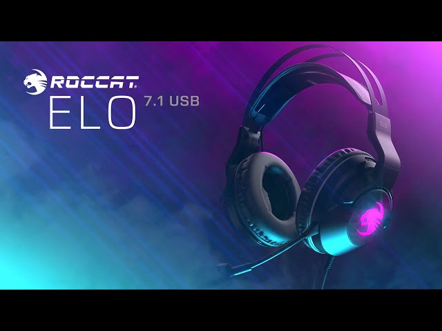 Video Teaser für ROCCAT Elo 7.1 USB | FR | Surround Sound RGB Gaming Headset