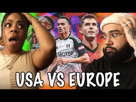 American Football Fans vs European Football Fans - Which Is Better? AMERICANS REACT 