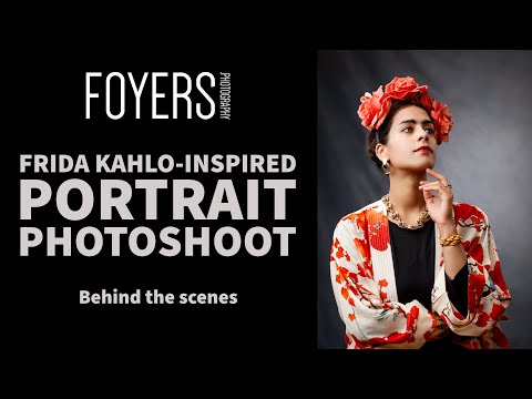 Behind the Scenes – Frida Kahlo-Inspired Portrait Photoshoot | Elegant Exposures with Crystal