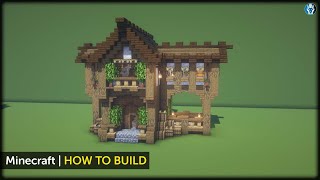 Minecraft How to Build a Simple Medieval House Tutorial