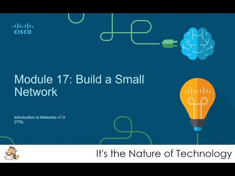 NetAcad ITN Module 17 - Build a Small Network PowerPoint Presentation