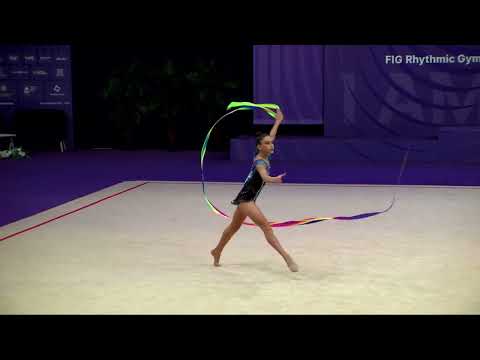 NESTEROVA Mishel (UZB) - 2023 Rhythmic Junior Worlds Qualifications RI Individual