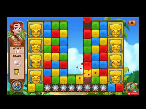 Lost Island Blast Adventure Level 1025 NO BOOSTERS - A S GAMING