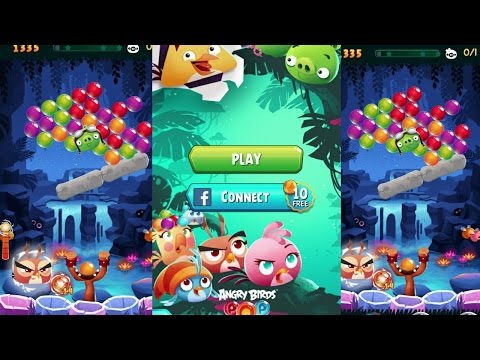 Angry Birds POP! - Bubble Shooter iPhone Gameplay