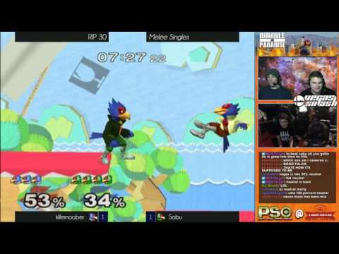 RIP 30 - Melee - Singles - WR1 - Killernoober (Fox/Falco) vs Sabu (Green Falco)