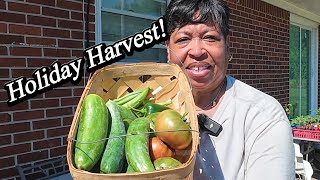 HARVESTING on 4th of July!