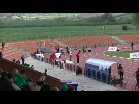 Vesselin Jivkov 100m final - 10.89, Hisar 2017