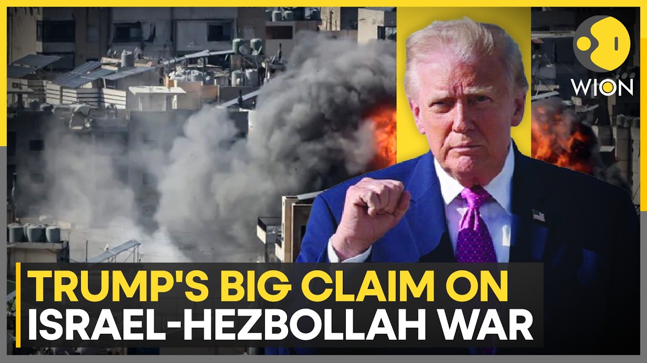 Israel-Lebanon War: Trump Announces Israel-Hezbollah Truce After Netanyahu Call | WION News