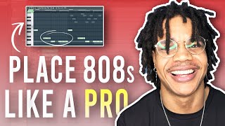How To Make Trap 808 Patterns Like A Pro (How To Place 808s In FL Studio 20)
